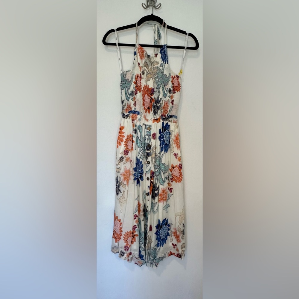 Halter Floral Midi